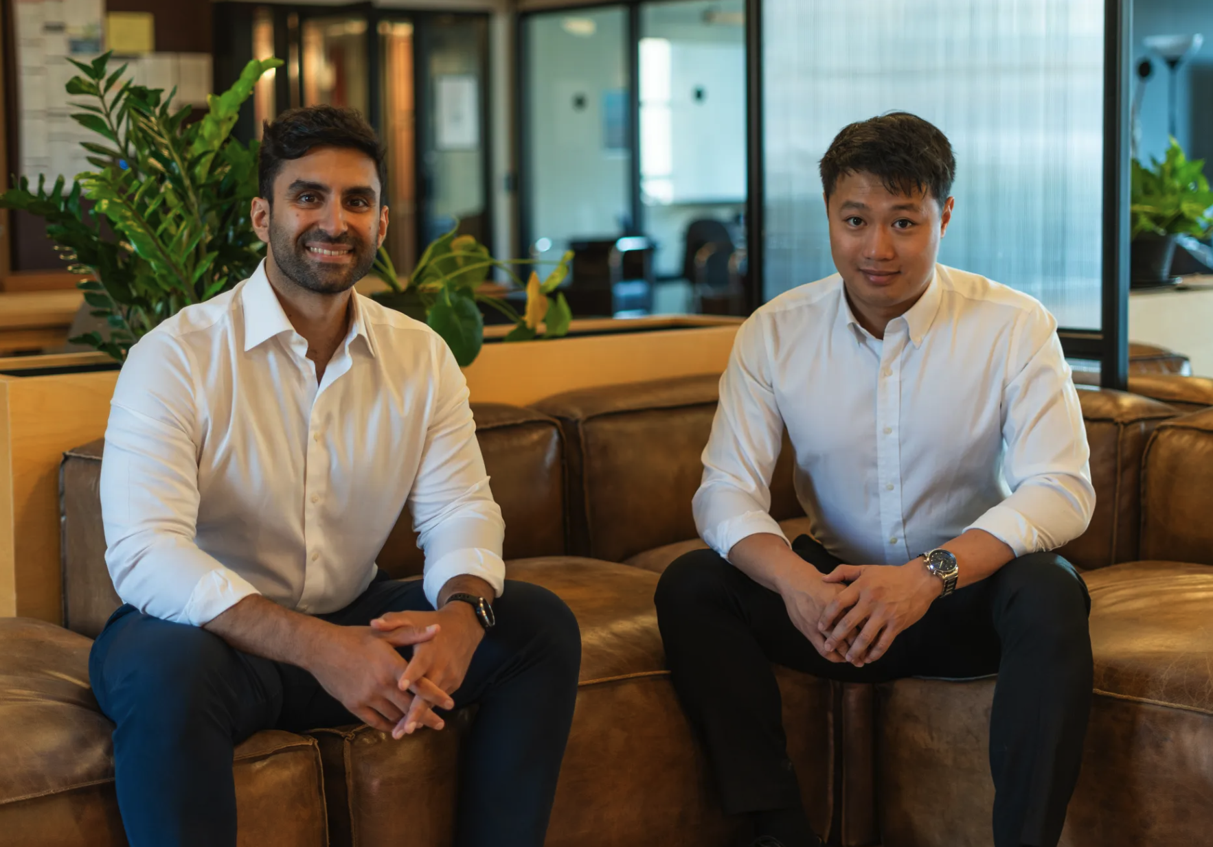 Offdeal Founders. Ori Eldarov and Alston Lin